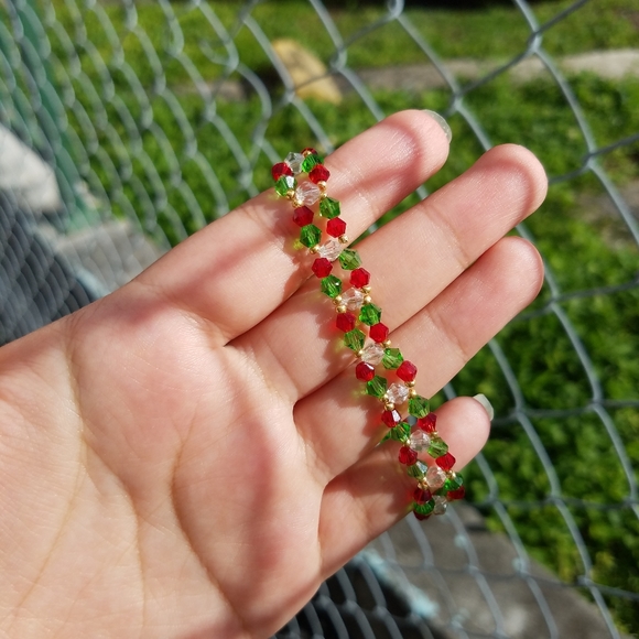 Handmade Christmas Eve Jolly Bracelet - Picture 11 of 11